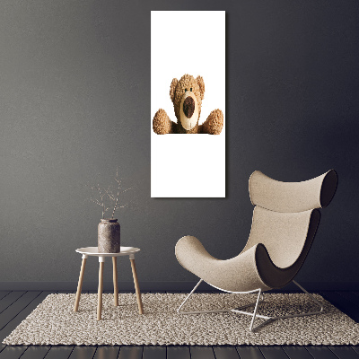 Foto obraz canvas pionowy Pluszowy miś