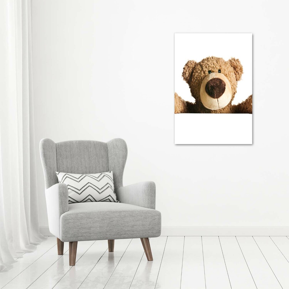 Foto obraz canvas pionowy Pluszowy miś