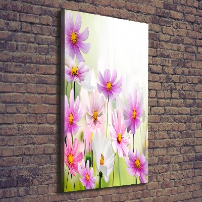 Foto obraz canvas pionowy Polne kwiaty