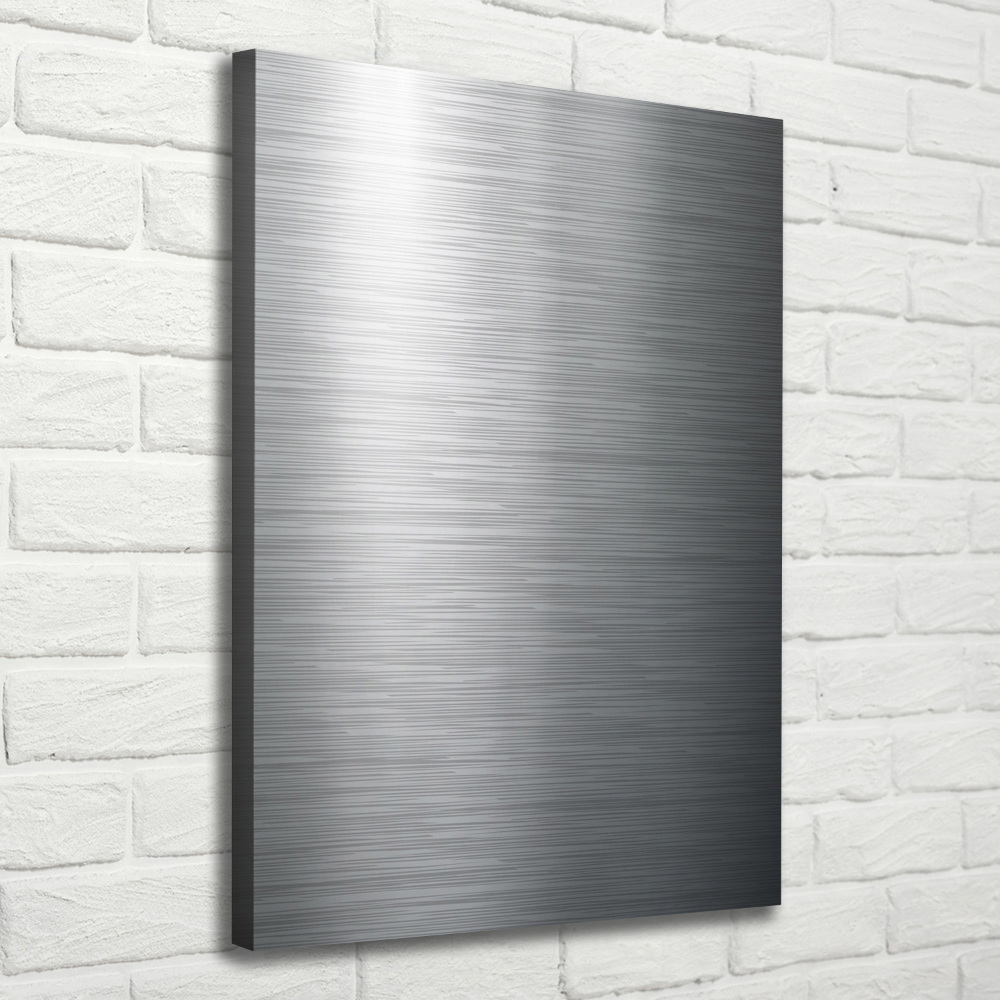 Foto obraz canvas pionowy Metalowe tło