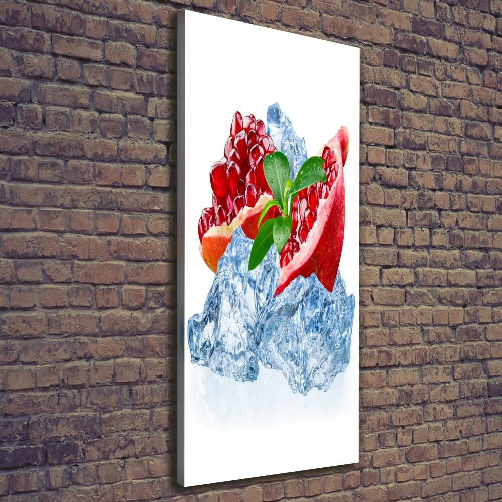 Nowoczesny fotoobraz canvas na ramie pionowy Granat
