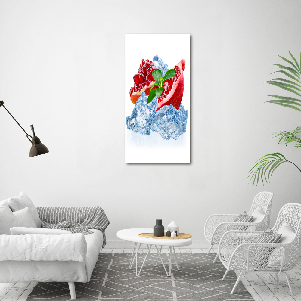 Nowoczesny fotoobraz canvas na ramie pionowy Granat