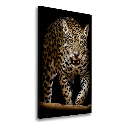 Nowoczesny fotoobraz canvas na ramie pionowy Jaguar