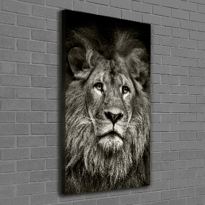 Foto obraz canvas pionowy Lew