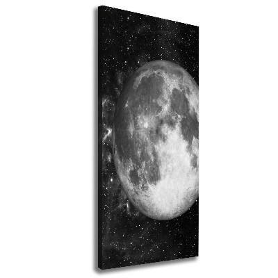 Nowoczesny obraz canvas na ramie pionowy Księżyc