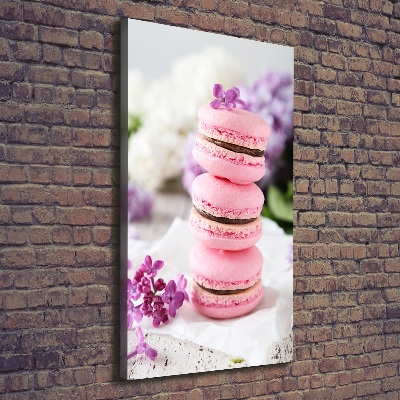 Nowoczesny obraz canvas na ramie pionowy Ciastka