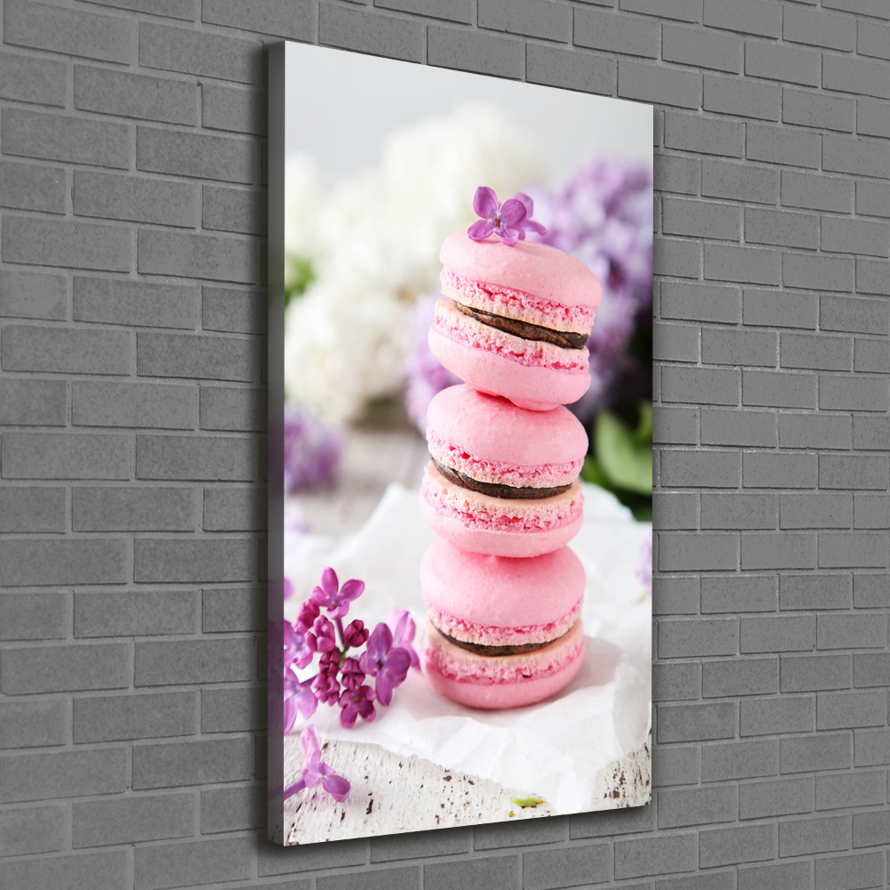 Nowoczesny obraz canvas na ramie pionowy Ciastka