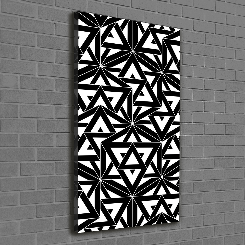 Foto obraz na płótnie pionowy Geometryczne tło