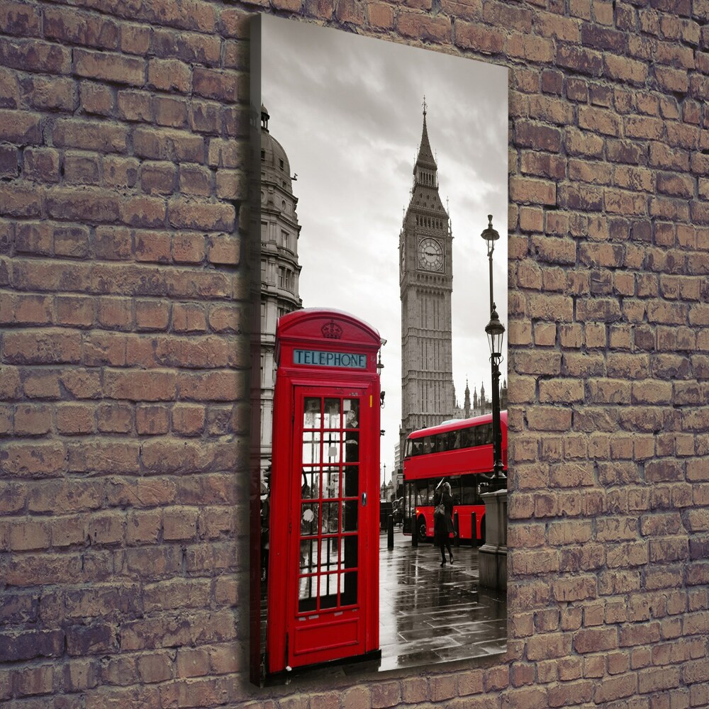Foto obraz na płótnie pionowy Big Ben Londyn