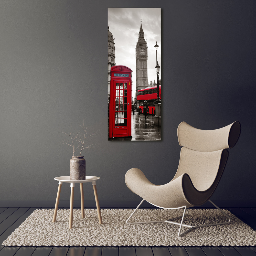 Foto obraz na płótnie pionowy Big Ben Londyn
