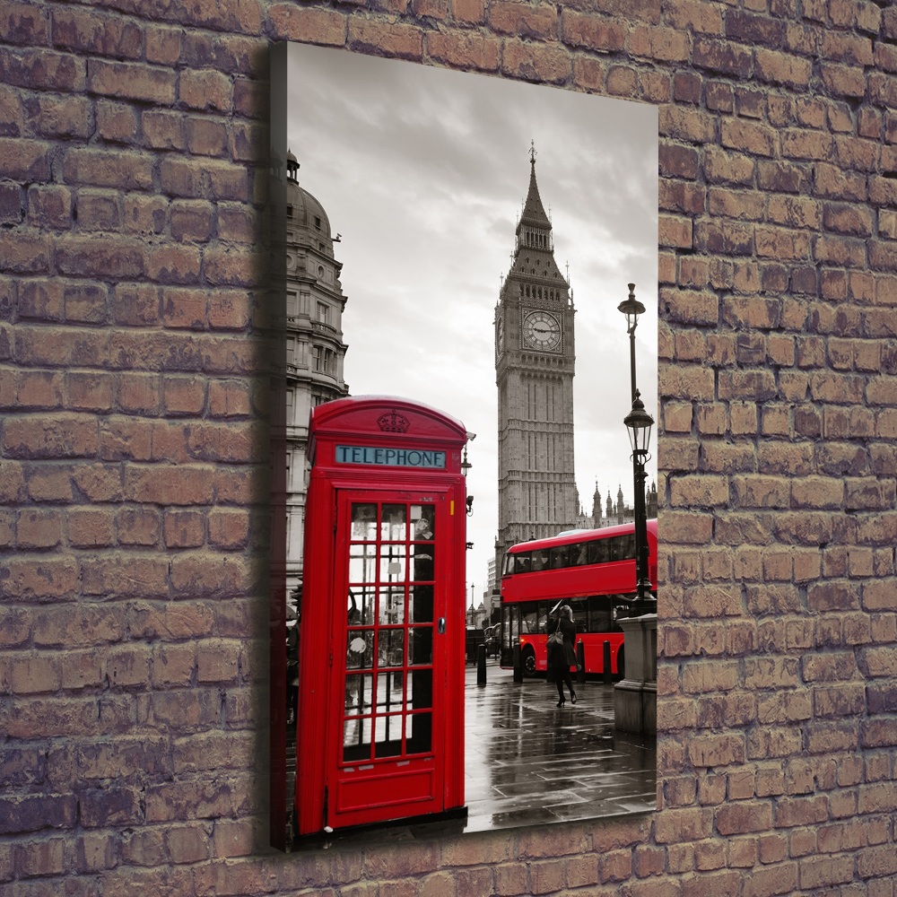 Foto obraz na płótnie pionowy Big Ben Londyn