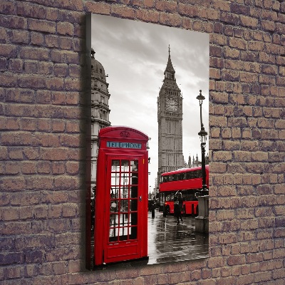 Foto obraz na płótnie pionowy Big Ben Londyn