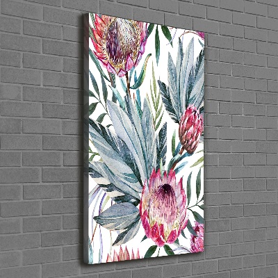 Nowoczesny fotoobraz canvas na ramie pionowy Protea