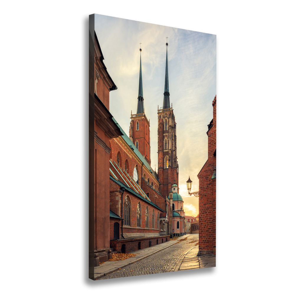 Foto obraz na płótnie pionowy Wrocław Polska