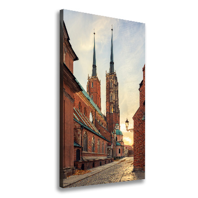 Foto obraz na płótnie pionowy Wrocław Polska