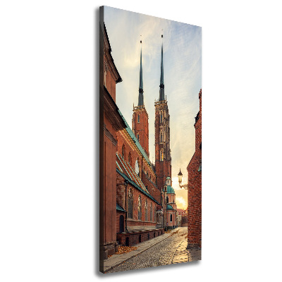 Foto obraz na płótnie pionowy Wrocław Polska