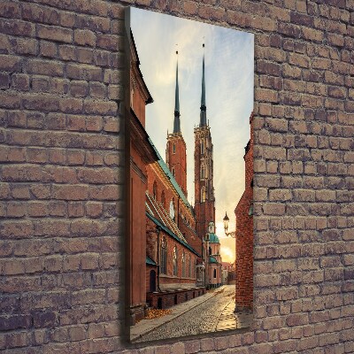 Foto obraz na płótnie pionowy Wrocław Polska