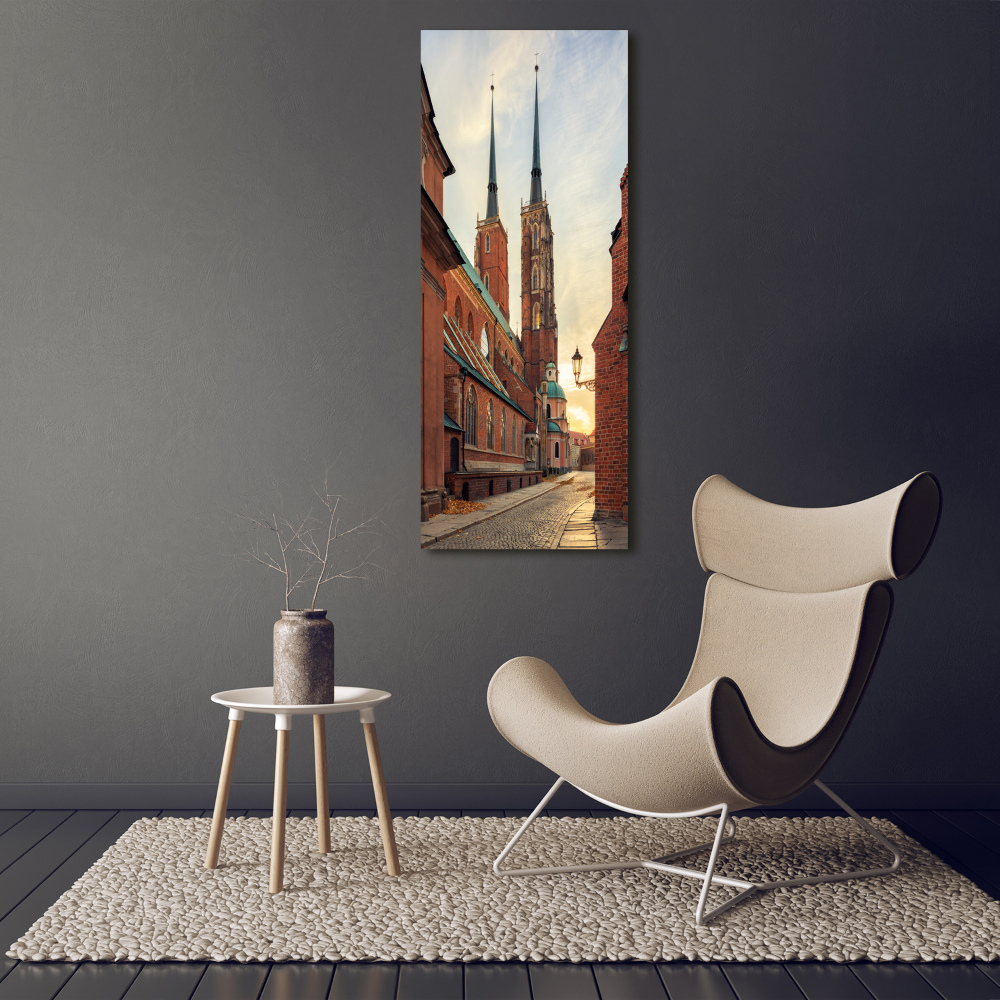Foto obraz na płótnie pionowy Wrocław Polska