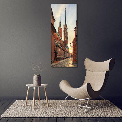 Foto obraz na płótnie pionowy Wrocław Polska