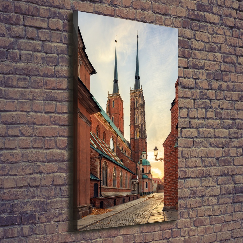 Foto obraz na płótnie pionowy Wrocław Polska