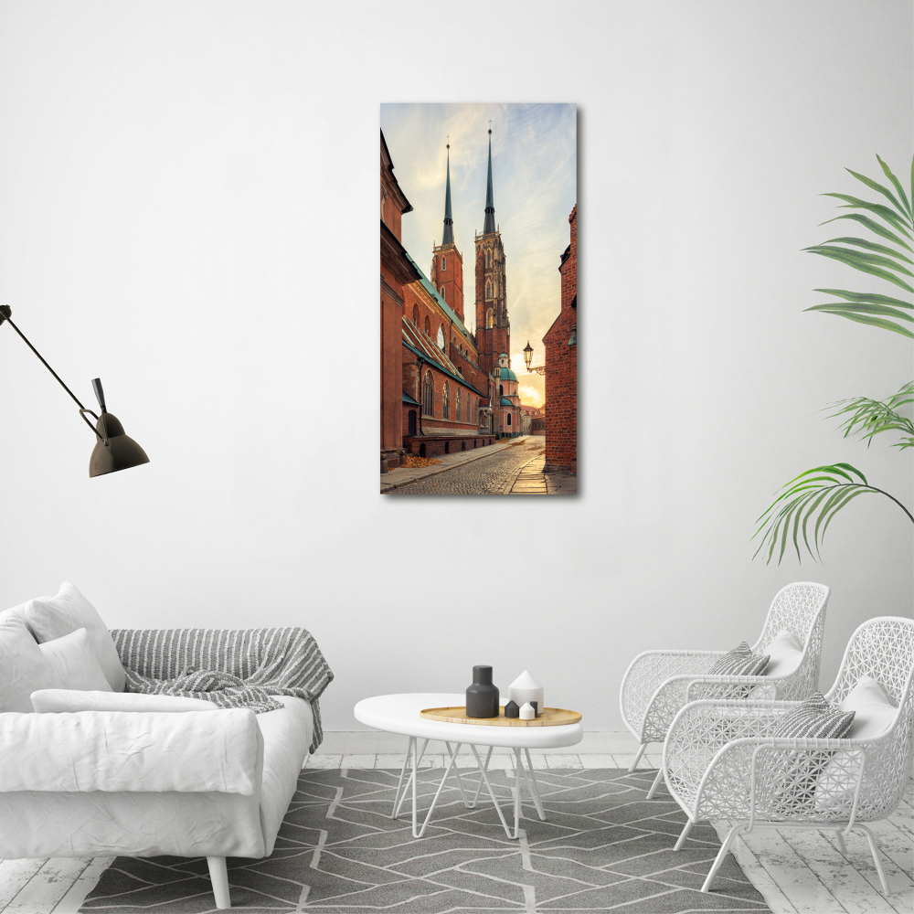 Foto obraz na płótnie pionowy Wrocław Polska