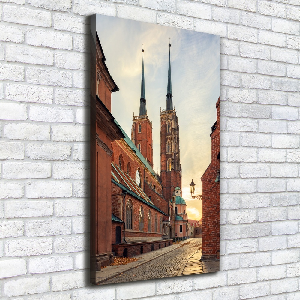 Foto obraz na płótnie pionowy Wrocław Polska