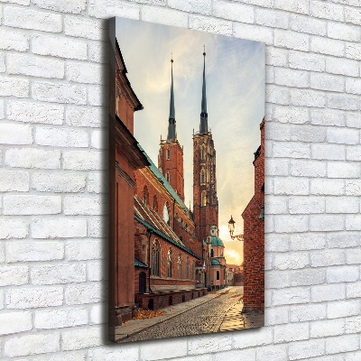Foto obraz na płótnie pionowy Wrocław Polska