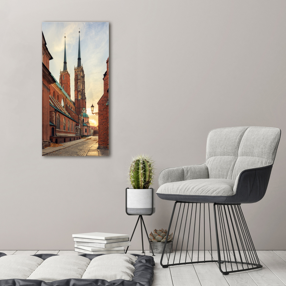Foto obraz na płótnie pionowy Wrocław Polska