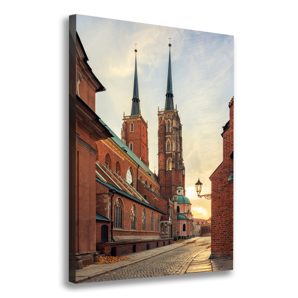 Foto obraz na płótnie pionowy Wrocław Polska