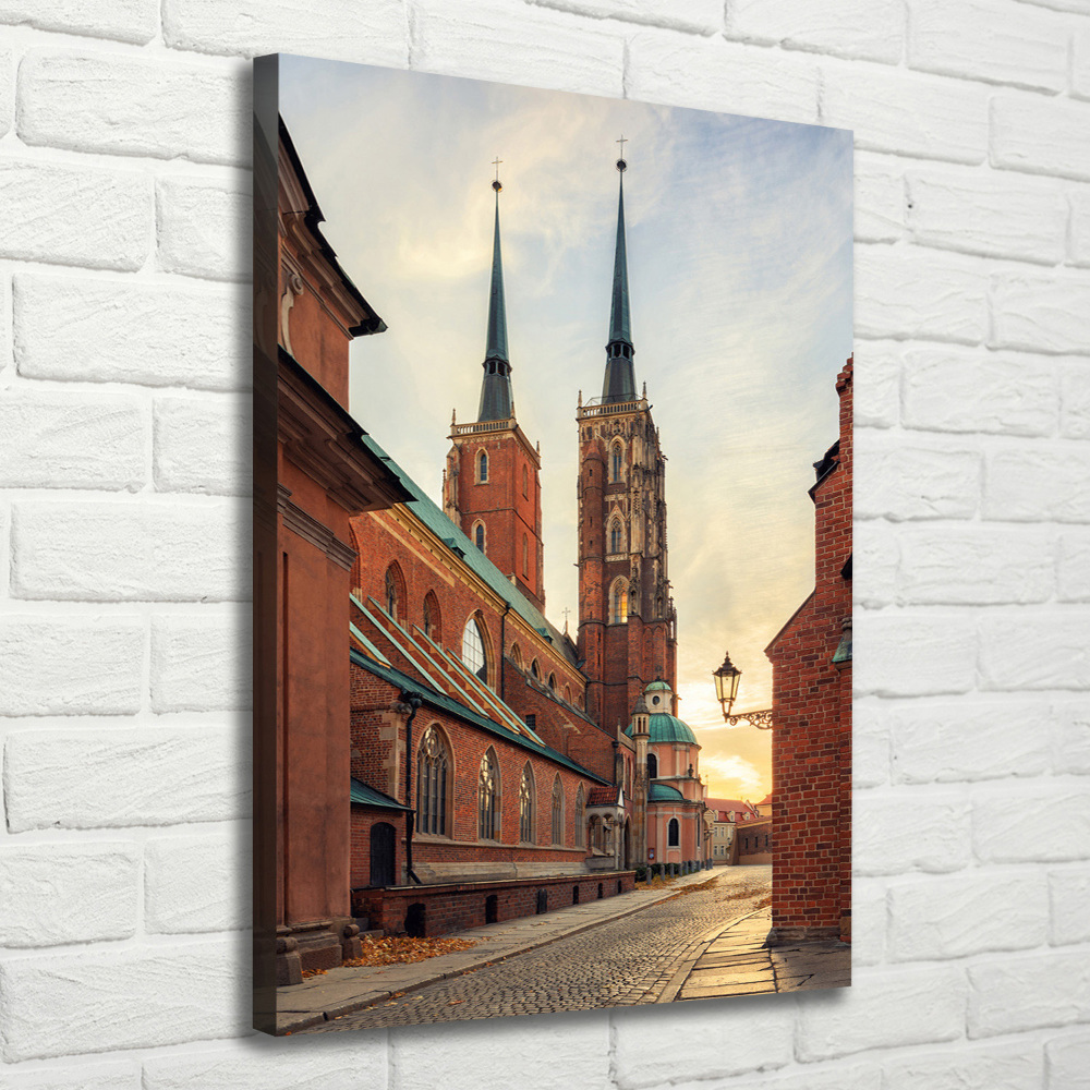 Foto obraz na płótnie pionowy Wrocław Polska