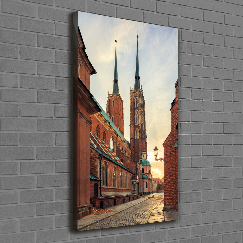 Foto obraz na płótnie pionowy Wrocław Polska