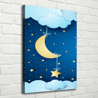Foto obraz canvas pionowy Noc