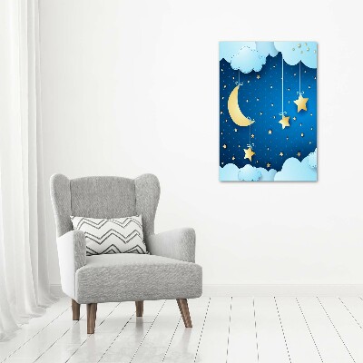 Foto obraz canvas pionowy Noc