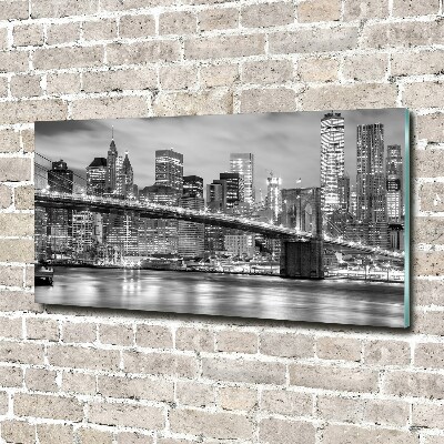 Foto obraz szklany Manhattan Nowy Jork