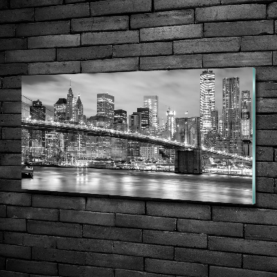 Foto obraz szklany Manhattan Nowy Jork