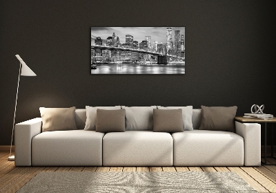 Foto obraz szklany Manhattan Nowy Jork