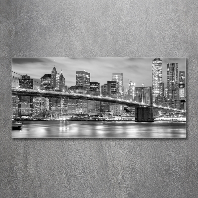 Foto obraz szklany Manhattan Nowy Jork