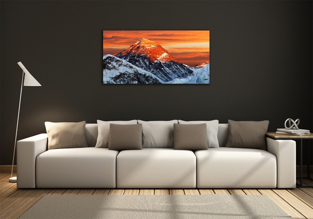 Foto obraz szkło hartowane Szczyt Everest