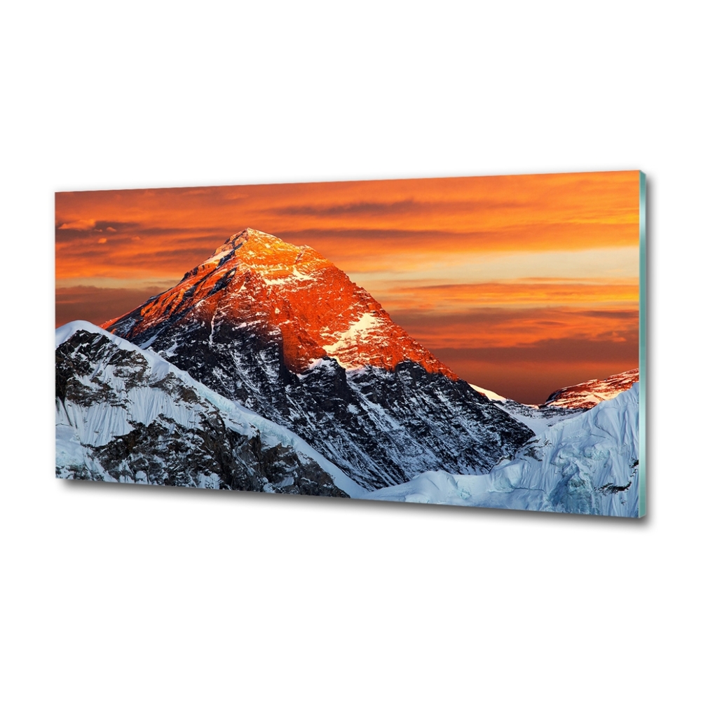 Foto obraz szkło hartowane Szczyt Everest