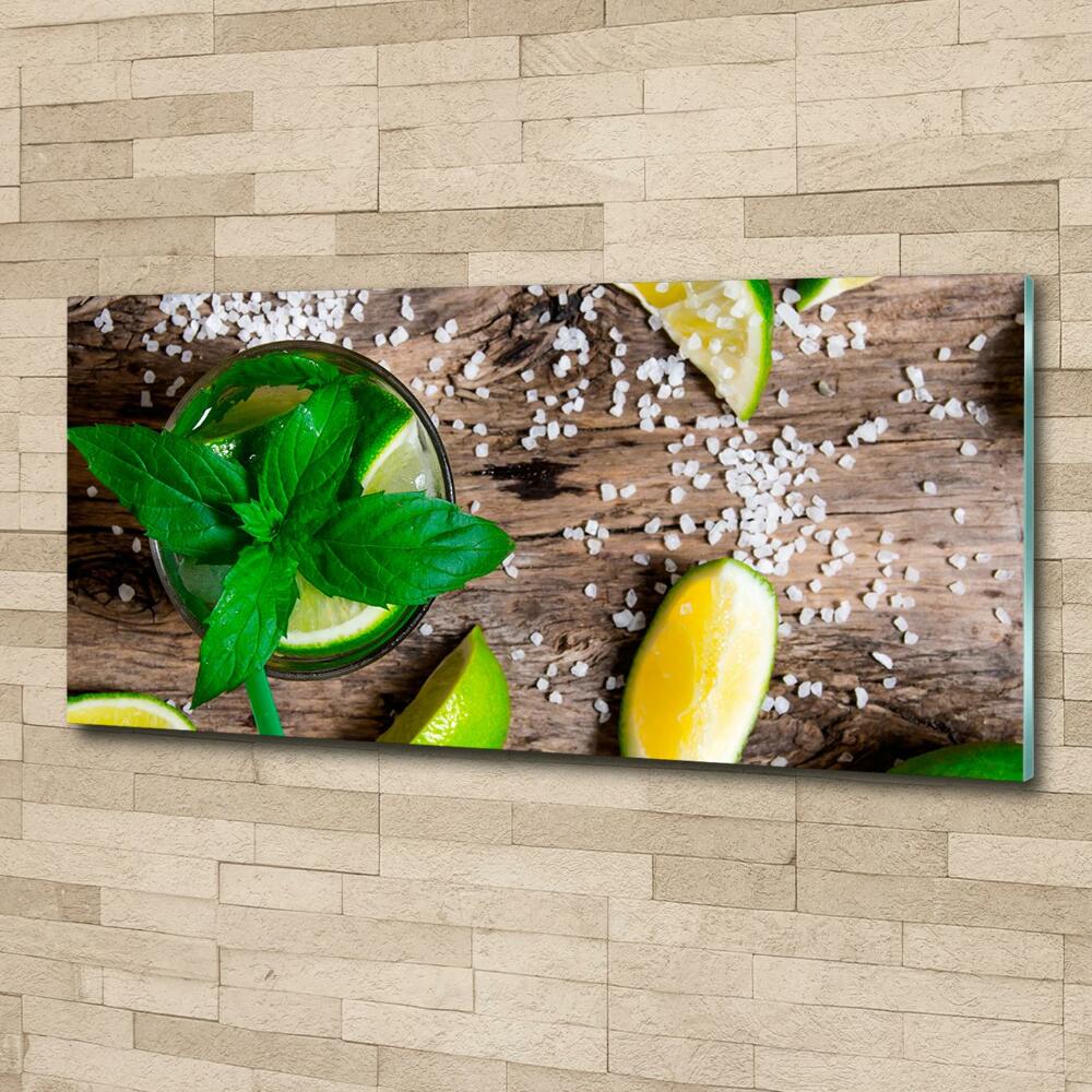 Foto obraz zdjęcie szkło hartowane Mojito