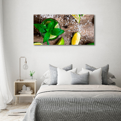 Foto obraz zdjęcie szkło hartowane Mojito