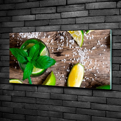 Foto obraz zdjęcie szkło hartowane Mojito