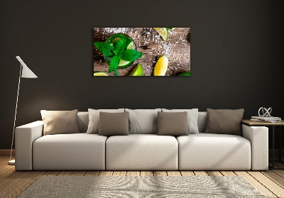 Foto obraz zdjęcie szkło hartowane Mojito