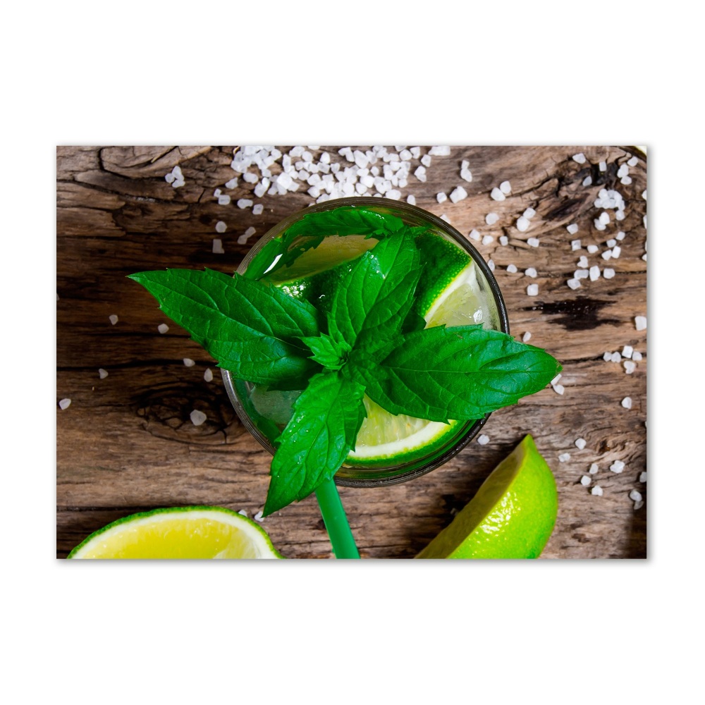 Foto obraz zdjęcie szkło hartowane Mojito