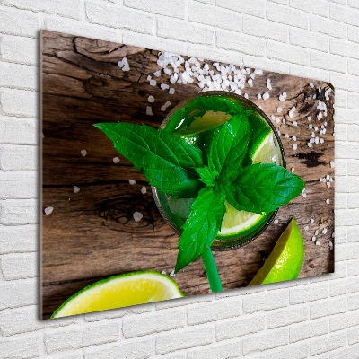 Foto obraz zdjęcie szkło hartowane Mojito