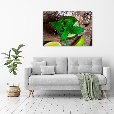 Foto obraz zdjęcie szkło hartowane Mojito