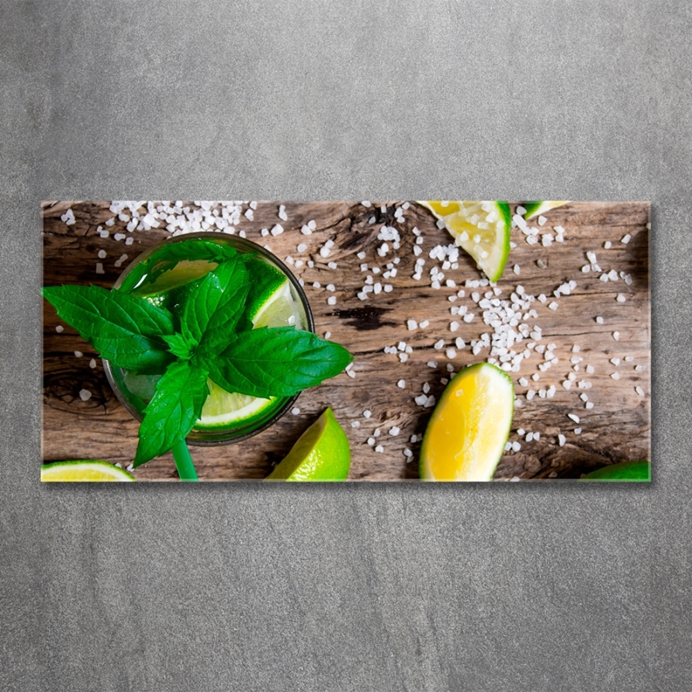 Foto obraz zdjęcie szkło hartowane Mojito