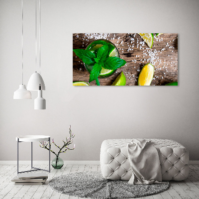 Foto obraz zdjęcie szkło hartowane Mojito