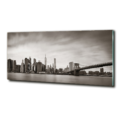 Foto obraz szklany Manhattan Nowy Jork