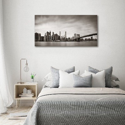 Foto obraz szklany Manhattan Nowy Jork